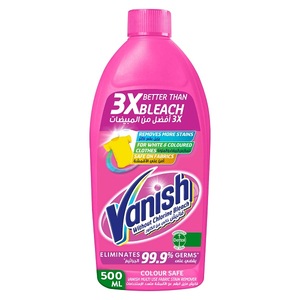 Vanish-Quitamanchas Multiusos Colores Líquidos y Blancos 500ml Comprar en Línea, Venta al por mayor Vanish Oxi Action Quitamanchas en Polvo - Product Image 3