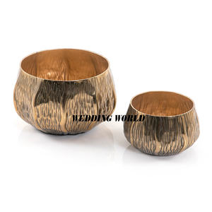 Cuenco de Chocolate de diseñador con acabado dorado de Metal, cuenco dulce hecho a mano de alta calidad, cuenco de Chocolate decorativo superventas - Product Image 3