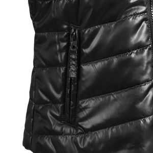 Moda mujer invierno abajo chaquetas alta calidad logotipo personalizado mujeres puffer chaleco con capucha - Product Image 4