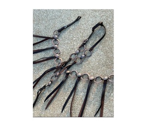 Fourniture directe en usine ensemble de clous en cuir occidental personnalisé sculpté à la main Design floral pour l'équitation à vendre - Product Image 4