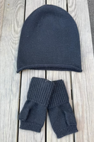 Gants d'hiver noirs premium sans couture pour femme, style streetwear, en textile turc de haute qualité (polyester/nylon), décontractés, sportifs et élégants