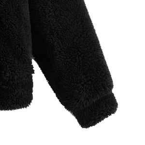 Sherpa femmes sweat à manches longues haute qualité respirant couverture d'hiver 100% coton matériel personnalisable - Product Image 3