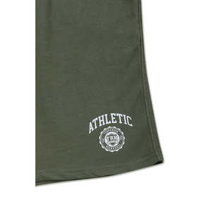 Terranova Short de basket-ball High Street pour homme en polyester XXS vert avec taille élastique et logos imprimés - Product Image 3