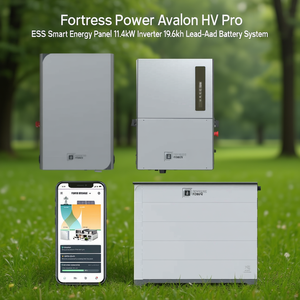 Sistema de Baterías de Plomo-Ácido de 19.6kWh con Inversor de 11.4kW y Panel de Energía Inteligente ESS Fortress Power Avalon HV Pro - Product Image 1