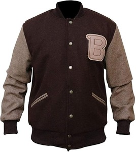 Chaqueta universitaria de lana al por mayor, logotipo totalmente personalizable del equipo/Escuela, bordado, pedidos a granel aceptados, envío rápido - Product Image 1