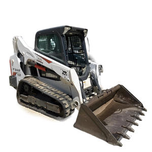 Envío rápido T595 Skid Steer Loader Maquinaria de construcción Totalmente hidráulica Skid Steer Loader Machinery - Product Image 1