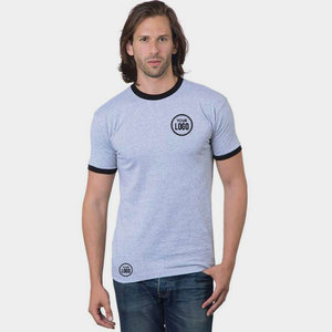 Camiseta de Manga Corta para Hombre, Estilo Vintage, Corte Regular, 100% Algodón, Tejido de Punto, con Ribete Clásico en Contraste, Marca Level / Bella + Canvas - Product Image 4