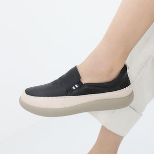 [JSHOE] Zapatos de Moda para Mujer, Modelo Leita, de Piel Vacuna, Estilo Slip-On, Casuales, Hechos en Corea, para Uso Diario - Product Image 2