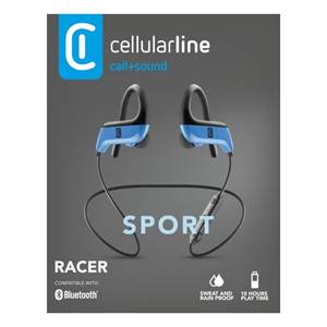 Audífonos Deportivos RACER con Bluetooth y Micrófono, Color Azul, BTRACERB 0890045, Auriculares Deportivos con Línea Celular - Product Image 2