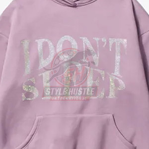 Sudaderas con Pedrería para Hombre, Diseño Personalizado, Tallas Grandes, Servicio OEM a Precio Económico - Product Image 5
