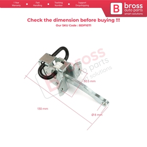 สายรัดหยุดบานพับประตู BDP1071 สำหรับรถยนต์ 3 E36 Coupe Convertible รุ่น 51218161782 - Product Image 5
