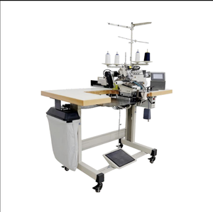 <b>Sewing</b> <b>Machines</b> CP-VC008-25064 <b>Automatic</b> Neck Attaching <b>Machine</b>-Steel Construction Plastic Handle 3-Year Warranty Made New York - Product Image 1