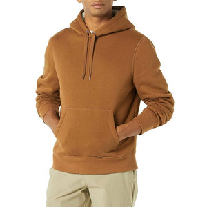 Venta al por mayor de sudaderas con capucha personalizadas de los hombres de color sólido High Street sudaderas con capucha de alta calidad de la moda de impresión del logotipo de los hombres - Product Image 1