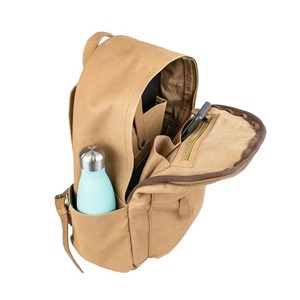 Large Capacity Travel PU Leather Men's Backpack Luxury Style Polyester New Trend Business <b>Computer</b> Laptop <b>Bag</b> Factory Price - Product Image 3