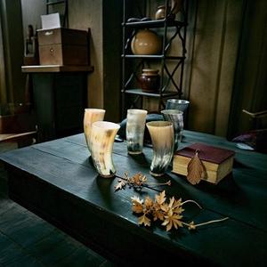 Verre à bière en corne noire fait à la main, coupe à boire en corne, exportation indienne à bas prix - Product Image 5