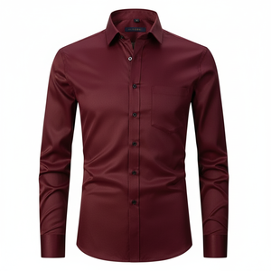 Camisas Polo Masculinas Personalizadas em Tecido de Linho Luxuoso Prontas para Envio Camisas Simples Elásticas - Product Image 6