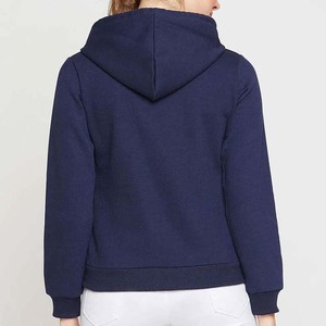 Sweat-shirts longs 100 % coton pour femmes, fabriqués au Pakistan, imprimés sur mesure, tendance streetwear, tenue d'hiver, logo frontal uni - Product Image 3