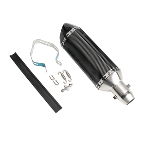 Silenciador de fibra de carbono para motocicleta de 51mm, escape Ak, silenciador de Moto, tubo DB Killer para <span class=keywords><strong>Honda</strong></span> Yamaha Kawasaki CB400 <span class=keywords><strong>Z400</strong></span> - Product Image 5
