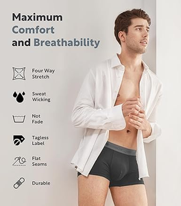 Plus Size <b>Men</b> Underwear <b>Bamboo</b> Shorts Male Lingerie Trunks Ropa De Hombre Briefs Custom Logo <b>Bamboo</b> <b>Boxer</b> for <b>Men</b> - Product Image 3