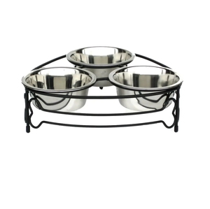 Cuencos de alimentación de acero ajustables para gatos, soporte de venta personalizada para cuencos de hierro para mascotas, soporte de cuenco de comida para perros de Metal, producto más vendido - Product Image 5