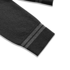 Townkana 100% Wool Elegant Commuter Style V-neck <b>Button</b> <b>Cardigan</b> Jacket Small Heart Unisex Couple Autumn Winter Sweater - Product Image 5