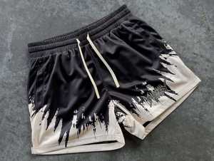 กางเกงว่ายน้ำสำหรับผู้ชายกางเกงขาสั้นชายหาดผ้าโพลีเอสเตอร์100% เป็นมิตรต่อสิ่งแวดล้อมพิมพ์ลายเป็นมิตรต่อสิ่งแวดล้อม - Product Image 3