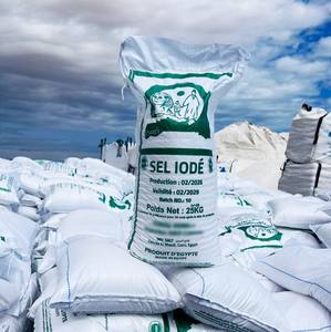 Sel de mer naturel de qualité alimentaire haute pureté |   Iode raffiné |   Sac de 25 kg pour usage en cuisine, certifié HACCP - Product Image 4