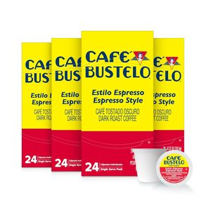 Café Bustelo Espresso Style Dark Roast, Cápsulas de Café Individuales, Paquete de 96 - Product Image 3