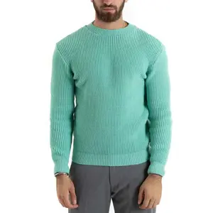 Crew Neck Sweater Jumper Plain <b>Oversized</b> Customized Digital Printing Clothing Manufacture Breathable Sweaters For Men <b>Cardigan</b> - Product Image 1