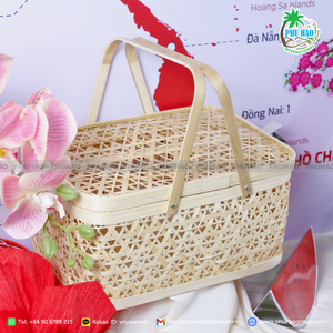 VENTE CHAUDE Exportation depuis le Vietnam Comment créer le panier cadeau ultime en bambou pour toute occasion - Product Image 6