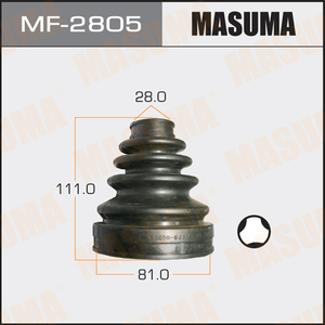 Masuma MF-2805 Tự Động Chỉ Đạo Bụi <span class=keywords><strong>CV</strong></span> Doanh Xe Trục Ổ Đĩa Cao Su Trục Khởi Động Cho Lexus Gx470 FJ Cruiser 0443760040 - Product Image 2