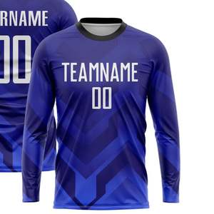 Maillot de football respirant à manches longues, maillot de football performant, vêtements de sport athlétiques à séchage rapide pour les entraînements et les matchs professionnels - Product Image 2