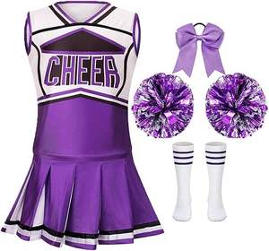 Tenues de cheerleading unisexes pour adultes, imprimées de qualité supérieure, pour la performance et l'entraînement, style tendance pour le lycée - Product Image 2