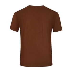 T-shirts pour hommes tendance, 100% coton, col rond, manches courtes, avec couleurs contrastées, qualité supérieure, 100% coton - Product Image 3