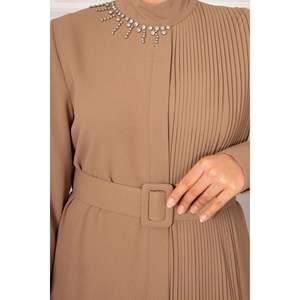 Robe plissée avec col pierre Latte - Product Image 6