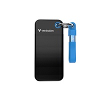 Verbatim Pocket Laptop External SSD-USB 3.2 1TB/2TB Nirkabel (Baca/Tulis 1000MB/s Catu Daya Eksternal Baru)