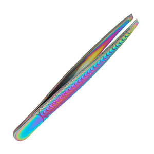 Professional Quality Beautifully Designed Custom Eyebrow Shaping <b>Tweezers</b> Sets Rainbow Multi-Color Eyebrow Plucking <b>Tweezers</b> - Product Image 1