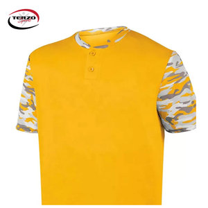Uniforme de béisbol de poliéster de alta calidad para ropa deportiva transpirable juvenil con buena impresión por sublimación diseño liso - Product Image 6