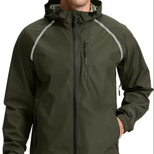 <b>Mens</b> <b>Cycling</b> Rain <b>Jackets</b> Waterproof Running Bike Windbreaker Lightweight Packable Camouflage Coated Spring <b>Jacket</b> - Product Image 1