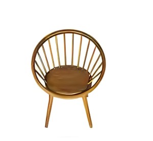 Élégante chaise en bois de teck CH005 durable et élégante, 57x59x81cm - Product Image 2
