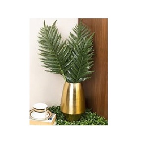 Jarrón de mesa moderno de pared de suelo de Metal, diseño contemporáneo versátil, pieza decorativa elegante para el hogar o la oficina - Product Image 2