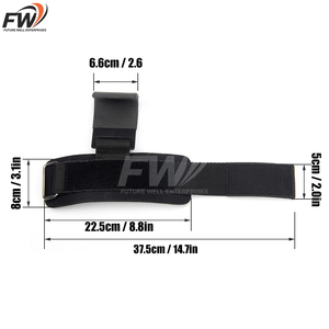 Ganchos de Neopreno de Alta Calidad para Levantamiento de Pesas, para Entrenamiento en Gimnasio y Venta en Línea - Product Image 5