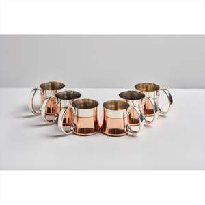 Luxury Moscow Mule Copper Steel Beer Mug Customized Classic Stainless Steel Tumbler <b>for</b> Home Use Great <b>for</b> Coffee Vodka <b>Party</b> - Product Image 3