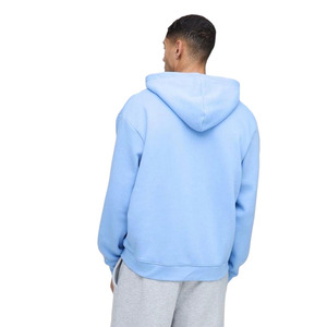 Sweat-shirt à capuche épais et léger pour homme, coupe oversize, épaules tombantes, en molleton, personnalisable avec logo, 100% coton premium uni - Product Image 4