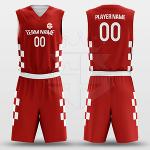 Uniforme de baloncesto sin mangas Uniforme de baloncesto de último estilo Uniforme de baloncesto reversible de nuevo diseño - Product Image 6