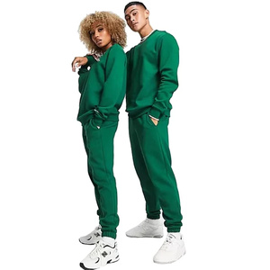 Custom Color Men <b>Distressed</b> Pullover Cotton Tracksuit <b>Top</b> Best Selling Next Level High Quality Unisex Jogger Suit - Product Image 2