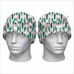 หมวกบีนนี่ทำจากวัสดุที่ดีที่สุดหมวกบีนนี่คุณภาพพรีเมี่ยมอุปกรณ์เครื่องแต่งกายหมวกผ้าแจ็คการ์ด - Product Image 3