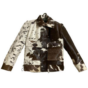 Nouvelle veste en cuir de vache pour homme, mode d'hiver, chaude, de haute qualité, meilleur fournisseur, logo frontal, couleur/taille personnalisée - Product Image 1