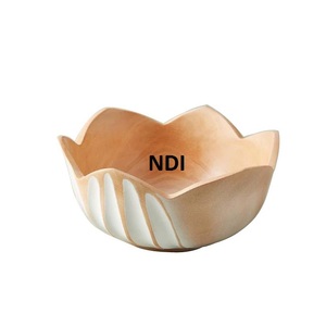 Tazón de almacenamiento para servir ensalada de frutas, contenedor de comida duradero redondeado decorativo, cuenco de madera de Acacia para palomitas de maíz y Pasta - Product Image 2