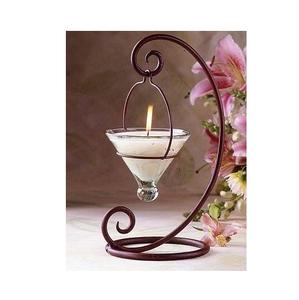 Contemporary geometric metal <b>candle</b> <b>holders</b> perfect for modern home decor tabletop ambient lighting and display - Product Image 1